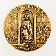 1993 HOLY YEAR SANTIAGO APOSTLE COMPOSTELA SANTO Commemorative Coin Bronze Medal picture