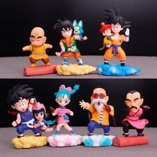 7 Pcs Anime Dragon Ball Son Goku ChiChi Bulma Krillin PVC Action Figure Toy Gift picture