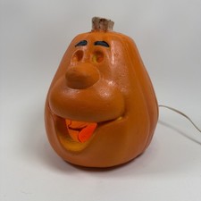 1998 The Paper Magic Group Halloween Jack O Lantern Pumpkin Blow Mold picture