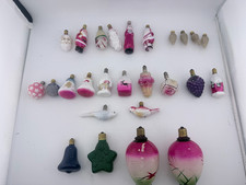 22 Vintage Figural Christmas  light Bulbs, Milk Glass -Santa ~Working~ picture