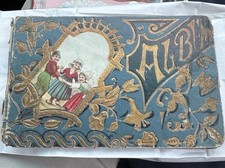 Antique 1913–1916 Friendship Autograph Diary German Made Handwritten Poetry Iowa picture