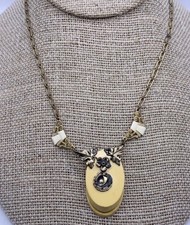 Vintage 1933 Chicago World’s Fair Necklace Art Deco Jewelry picture