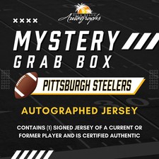 Mystery Grab Box - Pittsburgh Steelers NFL Football Autographed Jersey picture
