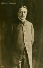 Hjalmar Söderberg, Swedish Novelist, Poet and Journalist Vintage Photo Card picture