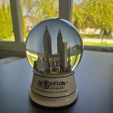C. O. Bigelow Apothecaries Musical Snow Globe 2006 Greenwich Village NYC Scene picture