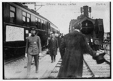 Photo:Crown Prince Hirohito at Japan Railway Anniversary Ceremony 1921 picture