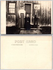 RPPC Edwardian Family Portrait Photo Postcard picture