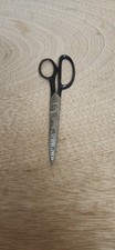 Vintage Forged Steel USA Scissors Black Handle Heavy Duty Industrial Shears 3