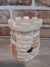Vntg 1983 Quon -Quon Once Upon A Time Coin Bank Castle Japan Nursery Rhyme Decor picture
