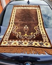 Antique Design Muslim Prayer Rug Great Shape Good  picture