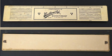 Calendar Ruler Memo Pad Vintage 1925 Western Life Insurance Des Moines Iowa picture