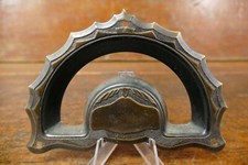 Vintage Original 1920s/1930s PARMAK Console Radio Brass Dial Window Faceplate picture