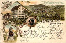 Greetings from Lenzkirch - Litho -416496 picture