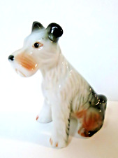 Wired Haired Terrier Dog Porcelain Figurine 3