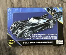 DC Batman's Batmobile Build Your Own 3D Puzzle New Sealed NOS 2022 picture