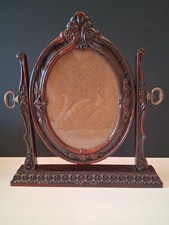 Victorian Faux Wood Frame Home Decor Vtg Cottagecore  picture
