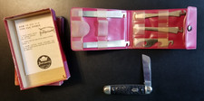 Vtg Imperial Cutlery Deluxe Pocket Knife Tool Kit w/Case - NEW OLD STOCK picture