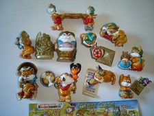 KINDER SURPRISE SET - MIEZI CATS EGYPTIANS PHARAOS 1998 - FIGURES COLLECTIBLES picture