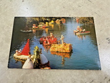 Vintage Capitola Begonia Festival Marine Floats CA Postcard Unposted picture