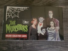 1996 THE MUNSTERS DART NEW FACTORY SEAL UNSEARCH BOX  30 PACKS 7 CARDS PER PACK picture
