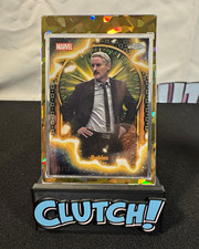 Topps 2025 Chrome Marvel Loki Mobius TVA-6 Serial Numbered /10 picture
