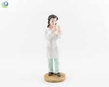 Female Doctor Dentist Hygienist Researcher Figurine Decoration Made of Resin picture