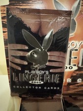 Playboy Lingerie 2000 Sealed Pack Vintage Collectible picture
