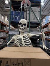 Costco Giant Ground Breaking Skeleton with LCD Eyes and Sound 2026 picture