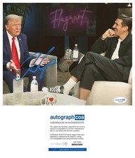 ANDREW SCHULZ SIGNED STAND-UP COMEDIAN GUY CODE FLAGRANT 8x10 PHOTO - ACOA COA picture