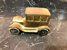 Vintage Metal Coin Bank Old Car picture
