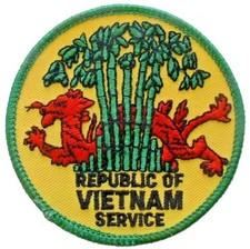 VIETNAM REPUBLIC OF SOUTH VIET NAM Embroidered Shoulder Patch 3