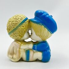 Dutch Figural Room Air Freshener Puppy Luv Pomander Plastic Boy & Girl Kissing picture