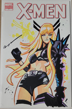 X-Men #7 Magik Sketch on Blank - Isaac Escarcega w/COA picture