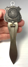 RARE Vintage 1929 American Legion Auxiliary Michigan Metal Bookmark Badge picture