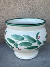 Vintage Ceramiche Artistiche Nicola Fasano Grottaglie Italy Planter Cachepot 7