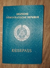 Expired German Democratic Republic Invalid GDR Travel Document 1990 LAST ISSUE picture