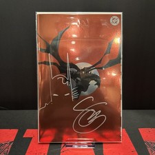 ABSOLUTE BATMAN #23 JOCK VIRGIN FOIL 🔥 SIGNED AND REMARKED BY SCOTT SNYDER  picture