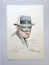 Mark Texeira Green Hornet Original Art picture