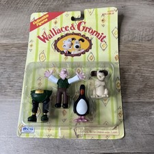 Collectible Wallace & Gromit Vintage Irwin figures 57777 Brand New picture
