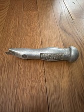 Vintage Armstrong's Linoleum & Felt Base Flooring Knife - Heavy Duty Cast Handle picture