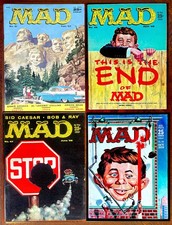 Four MAD MAGAZINES from the 1950s Up to Fine Plus #31, 46, 47, 50 picture