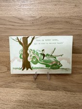 c1940s WWII Military Comic Mutoscope Card Postcard 