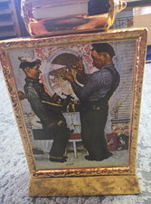 Norman Rockwell Limited Edition Ceramic Decanter 