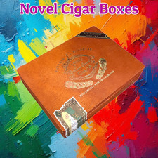 Jaime Garcia Conn Toro Empty Wooden Cigar Box 9.25x7x2.25 picture