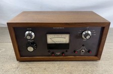 Vintage Electromyometer Analog Instrument Wood Case P-P Microvolts picture