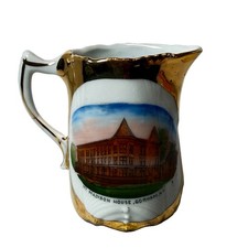 GORHAM NH NEW HAMPSHIRE Souvenir MADISON HOUSE Porcelain Trinket Creamer picture
