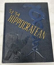 School of Medicine University of Pittsburgh 1953-54 Yearbook | Hippocratean picture