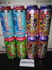 Limited Edition GFuel 16oz Energy Drink Cans 2 MegaMan 2 Watermelon 4 Berry Bomb picture