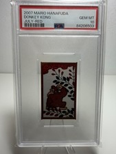 2007 MARIO HANAFUDA DONKEY KONG JULY-RED PSA 10 picture