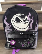 The Nightmare Before Christmas Jack Glow-In-The-Dark Backpack NEW picture